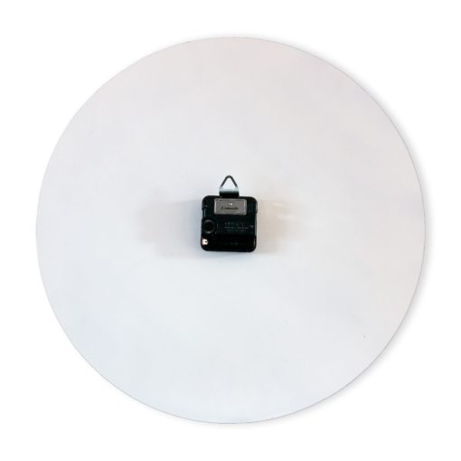 Fehér Lila ResinArt Óra 30 cm