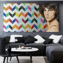 LBM Art - Morrison - művészi vászonnyomat - több méret.