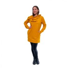 LBM ART kapucnis pulóver, okker, one size