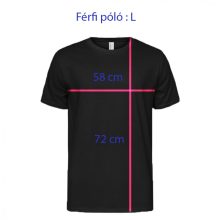 LBM ART férfi póló, fehér, Einstein mintázattal