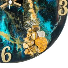 Fekete Türkiz Óra 30 cm