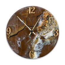 Barna Arany ResinArt Óra 30 cm