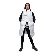 LBM ART mellény, fehér/fekete, one size