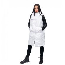 LBM ART mellény, fehér/fekete, one size