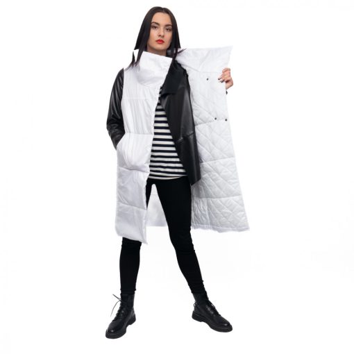 LBM ART mellény, fehér/fekete, one size