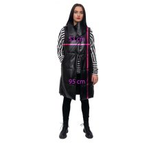 LBM ART mellény, fehér/fekete, one size