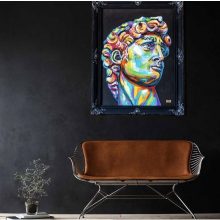 LBM art Dávid művészi vászon nyomat  50 x 70 - több méret.