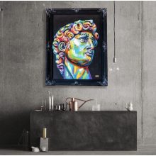 LBM art Dávid művészi vászon nyomat  50 x 70 - több méret.