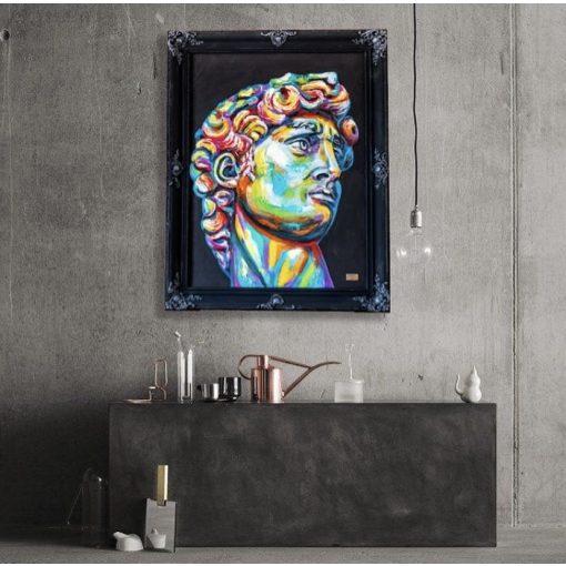 LBM art Dávid művészi vászon nyomat  50 x 70 - több méret.