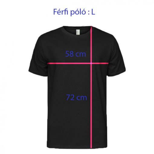 LBM ART férfi póló, fehér, Dali mintázattal