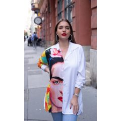LBM art Frida kollekció,  női ing, fehér, one size