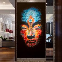 LBM art Buddha művészi vászon nyomat, több méret