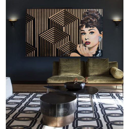 LBM art Audrey művészi vászon nyomat, több méret