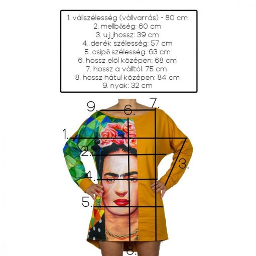 LBM Art Marilyn Kollekció, Műbőr, mintás pulóver, fekete, one size